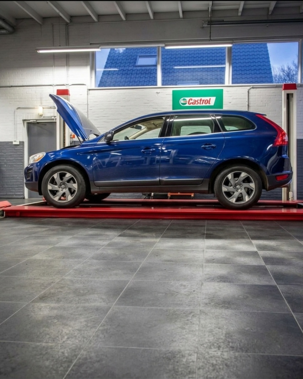 PVC garagevloer installatie zonder sloopwerk over betonvloer