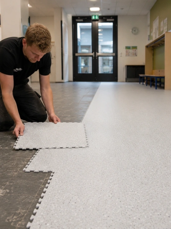 Welke vloer is het meest geschikt voor een school?