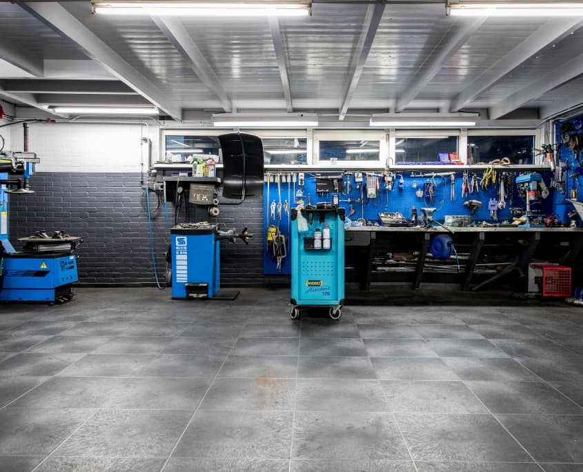 bedrijfsvloer garage